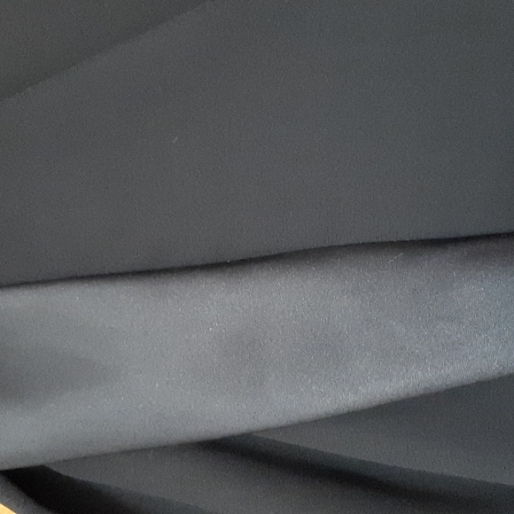 Vintage Frank Usher black Crepe dress 8 - Picture 7 of 11